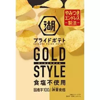 Koikeya Pride Potato Gold Style без соли 12 пакетиков