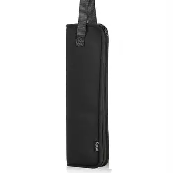 Koikyu Неопреновый чехол для утюжка, термостойкий держатель для щипцов для завивки, сумка для инструментов для волос, дорожная сумка-органайзер для щипцов для завивки, черная 5X15