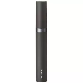 Koizumi Eyebrow & Nose Trimmer USB Rechargeable Eyebrow Cutter Nose Hair Cutter Men s Charcoal Gray KMC-0731H