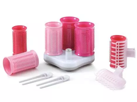 Koizumi Hair Curler 6 Pieces Available Overseas Pink KHC-V600/P розовый