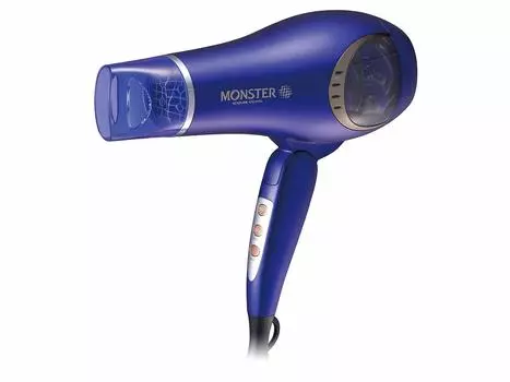 Koizumi Hair Dryer Monster Large Air Volume Compatible with Overseas Blue KDD-W704/A