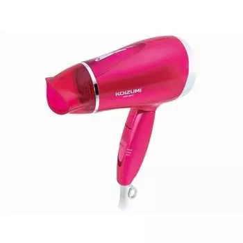 Koizumi Hair Dryer Negative Ion Overseas Compatible Vivid Pink KDD-0017/VP