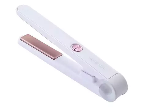 Koizumi Hair Iron Mobile Straight Iron USB Powered Overseas Compatible Pink KHS-8540P