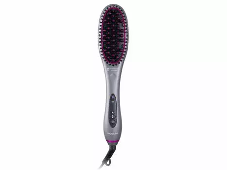 Koizumi Iron Brush Ion Balance Salon Sense 300 Overseas Compatible Gray KHR-6900H