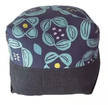 Koji Company Mura Yarn TV Pillow Kokkuri Flower NV Made in Japan Cotton 100%