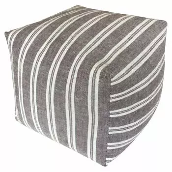Koji Company Pillow Brown 16 x 16 x 16 cm Binchotan Ceramic TV Pillow Striped 120103