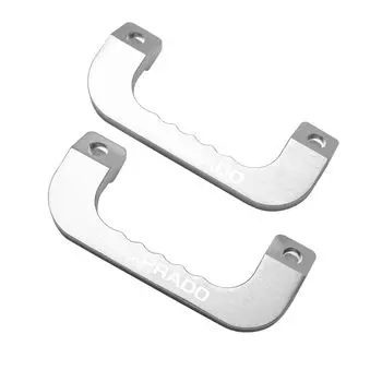 KOKATO Toyota Land Cruiser Prado 150 Series Assist Grip Left и Right Set Aluminum Hilux Van Glove Original Replacement Design (Серебряный)