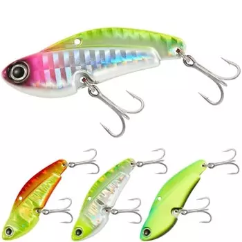 [KOKO Lure] Seabass Lure Metal Vibe Iron Plate Vibe 4 Color Set 10g 13g 26G Seabass Metal Vibration Flounder Lure Blue Fish Day Player Vibe