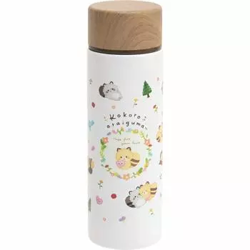 Kokoro Raccoon Обними и согрей свое сердце Мини-бутылочка Poke KA08201 San-X