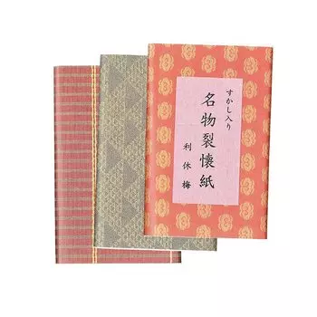 Kokorokaishihompo Kaishi White Famous Saki Kaishi Rikyu сливовые 3 коврика-татами, женский размер: 14,5x17,5 см (1 лист)