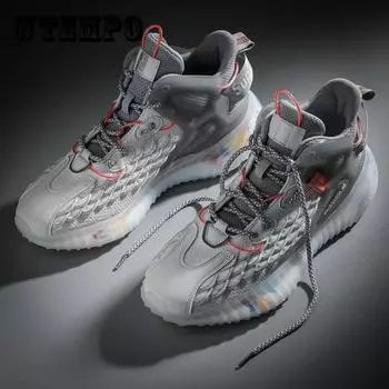 Кокосовая обувь, мужская обувь, брендовая весенняя мужская повседневная обувь Tide, летние спортивные кроссовки большого размера 39 серый