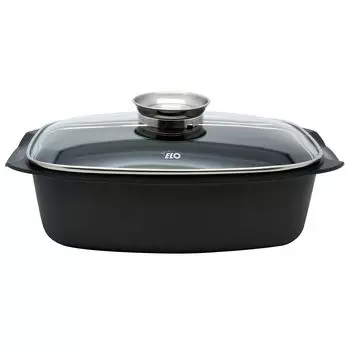 Кокотница прямоугольная с крышкой 4,6 литра Elo Alucast ref. 8413226