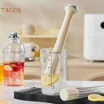 Коктейльный молоток с длинной ручкой для измельчения льда, портативный, полезный, профессиональный, дробящий молоток, магазин молочного чая прозрачный