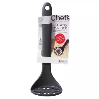 KOKUBO Chef Tool Masher Crusher Easy Grip BPA Free Black