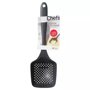 KOKUBO Chef Tool Половник для макаронных изделий Easy Grip BPA Free Black
