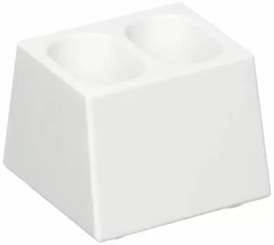 Kokusai Kako Mellina Toothbrush Stand W5 x D5 x White M733 W Made in Japan H3.9cm Yuragi