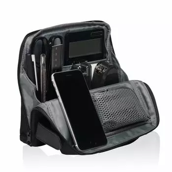 KOKUYO Bag-in-bag Gadget Pouch Pencil Case Большая вместимость Легкий отдельно стоящий Hakobiz Premium Black AM Kaha-HB11D