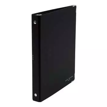 KOKUYO Binder Note Color Palette A5 20 Holes Up to 100 Sheets Black Ru-105-1Z