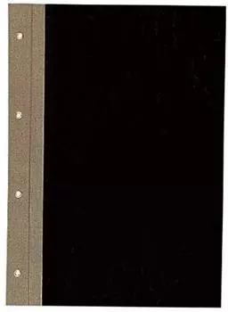 KOKUYO Binding cover A A4 vertical 4 holes 10 sets TS-7 чёрный