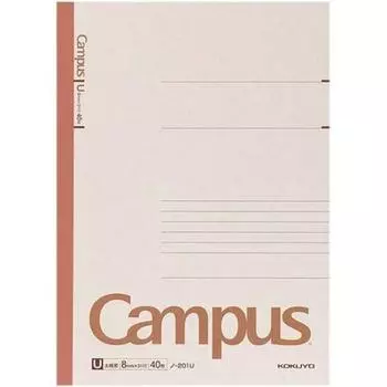 KOKUYO Бланк Campus Note A4 8 мм 40 листов 5 книг в U-образную линейку