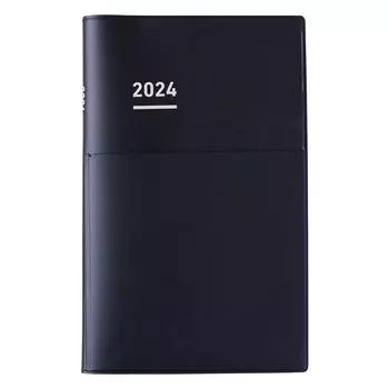 KOKUYO Блокнот 2024 Schedule Book Jibun Notebook Biz Spring Monthly Weekly A5 Slim Matte Black Ni-JB1D-244 Начиная с марта 2024 г.