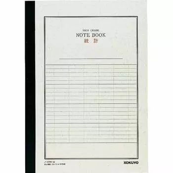 KOKUYO Блокнот Статистический Блокнот A4 7 Вертикальных Строк 40 Листов No-270V