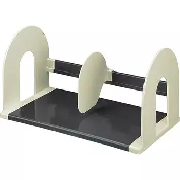 KOKUYO Bookend Bookstand 420mm Width Movable Divider Gray BS-122NM
