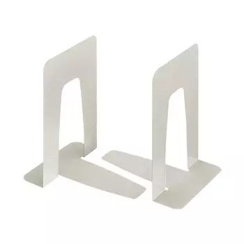 KOKUYO Bookend Large Light Gray with Anti-Slip BS-34NM