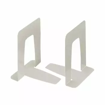 KOKUYO Bookend Small Light Gray with Anti-Slip BS-32NM