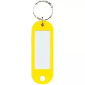 KOKUYO Брелок типа «имя» желтый 50 шт.