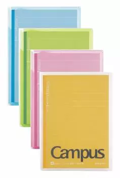 KOKUYO Campus Cover Note с карманом для хранения отпечатков, набор из 4 цветов, № 623A