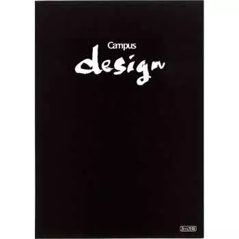 KOKUYO Campus Design Note 3 мм Сетка A4 Черный Yosa-10D