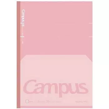 KOKUYO Campus Fields Flat Notebook Dot B 6 мм в линейку Semi-B5 30 листов 35 строк розовый импортирован из Японии (НЕТ-FL3CBT-P)