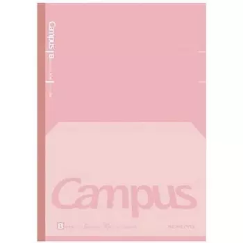 KOKUYO Campus Fields Flat Notebook Dot B 6 мм в линейку 30 листов 35 строк розовый импортирован из Японии полу-B5 (НЕТ-FL3CBT-P) розовый