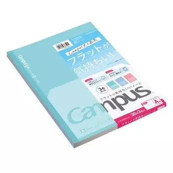 KOKUYO Campus Flat Feels Good Note Dot A Ruled B5 3 Color Pack NO-FL3CATX3