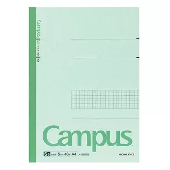 KOKUYO Campus Note A4 5 мм 40 листов No-201S5N