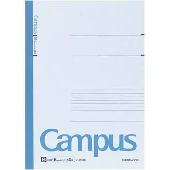 KOKUYO Campus Note A4 6mm 40 sheets x 5 books B-ruled