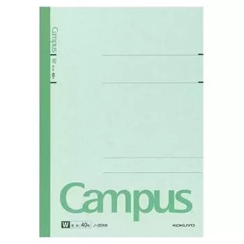 KOKUYO Campus Note A4 Plain 40 Sheets 1 Set (Special Ruled) No-201W (10 Books)
