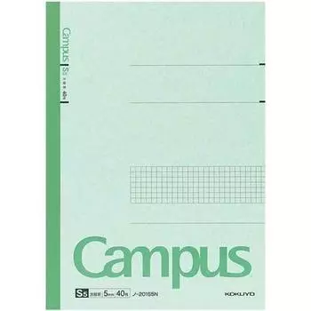 KOKUYO Campus Note A4 сетка 5 мм 40 листов x 5 книг