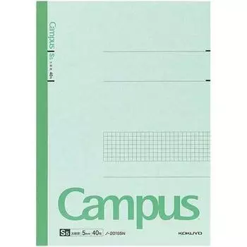 KOKUYO Campus Note A4 сетка 5 мм 40 листов x 5 книг