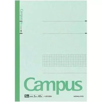 KOKUYO Campus Note A4 сетка 5 мм 40 листов x 5 книг