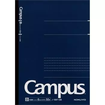KOKUYO Campus Note Adult Campus Dotted B Ruled B5 50 листов NO-5BT-DB