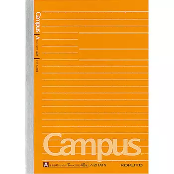 KOKUYO Campus Note Dotted Ruled B6 A-lined 40 Sheets No-211ATN