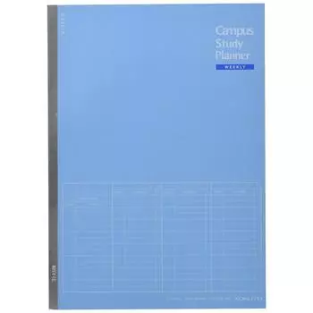 Kokuyo Campus Note Планировщик еженедельных занятий B5 Blue No Y80mw B