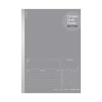 Kokuyo CaMpus Note Планировщик исследований на каждый день A5 Greno Y82Md M