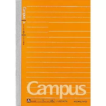 KOKUYO Campus Note, пунктирная линейка, А6, 48 листов, А-линовка, № 221ATN