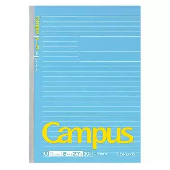 KOKUYO Campus Note, пунктирная линейка, B5, широкая, U-образная, 30 листов, No-D3UTN