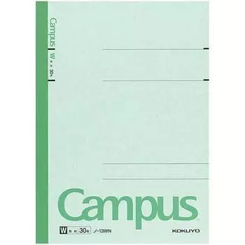 KOKUYO Campus Note Semi-B5 Plain 30 sheets 5 books