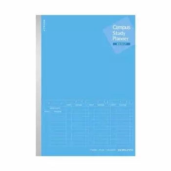 KOKUYO Campus Note Study Planner Weekly Ruled A5 Blue No-Y82MW-B