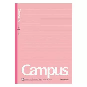 KOKUYO Campus Note в точку, в линейку, B5, 30 листов, розовая, в А-образную линию, No-3CAT-P розовый